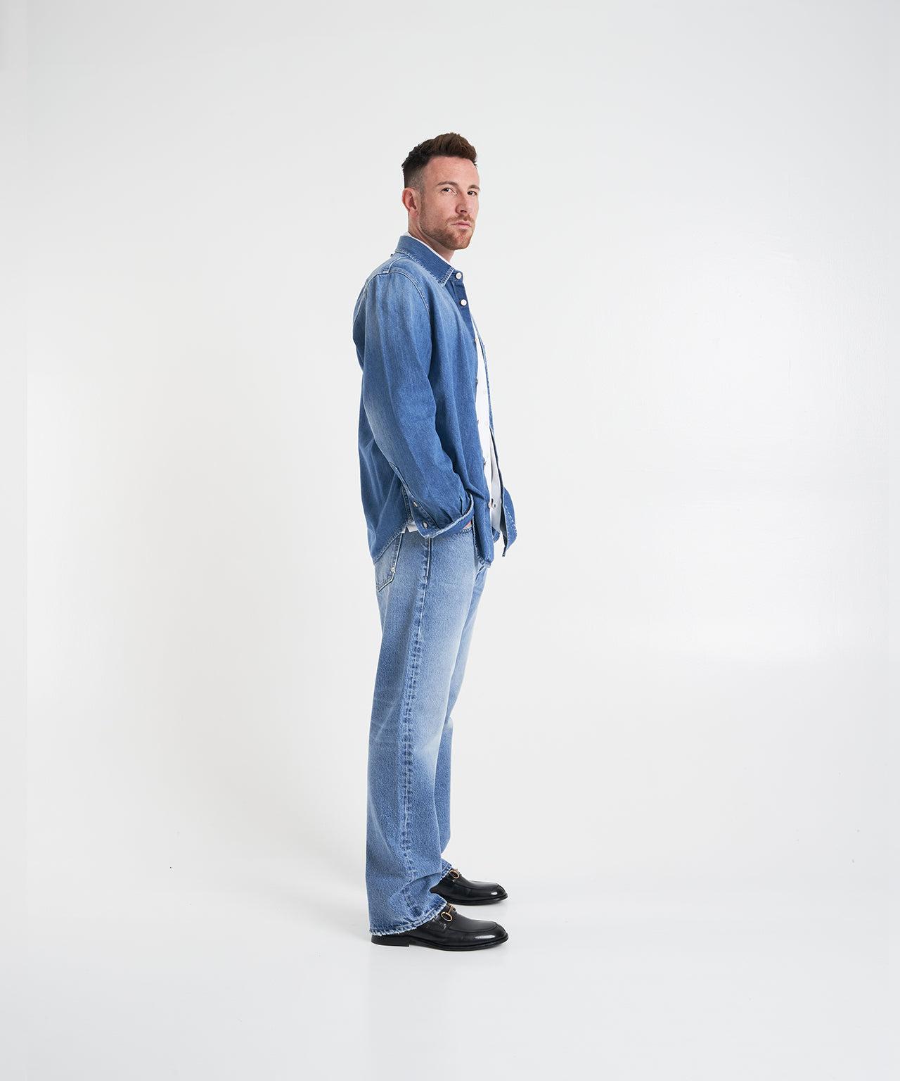 Denim shirt Product Image