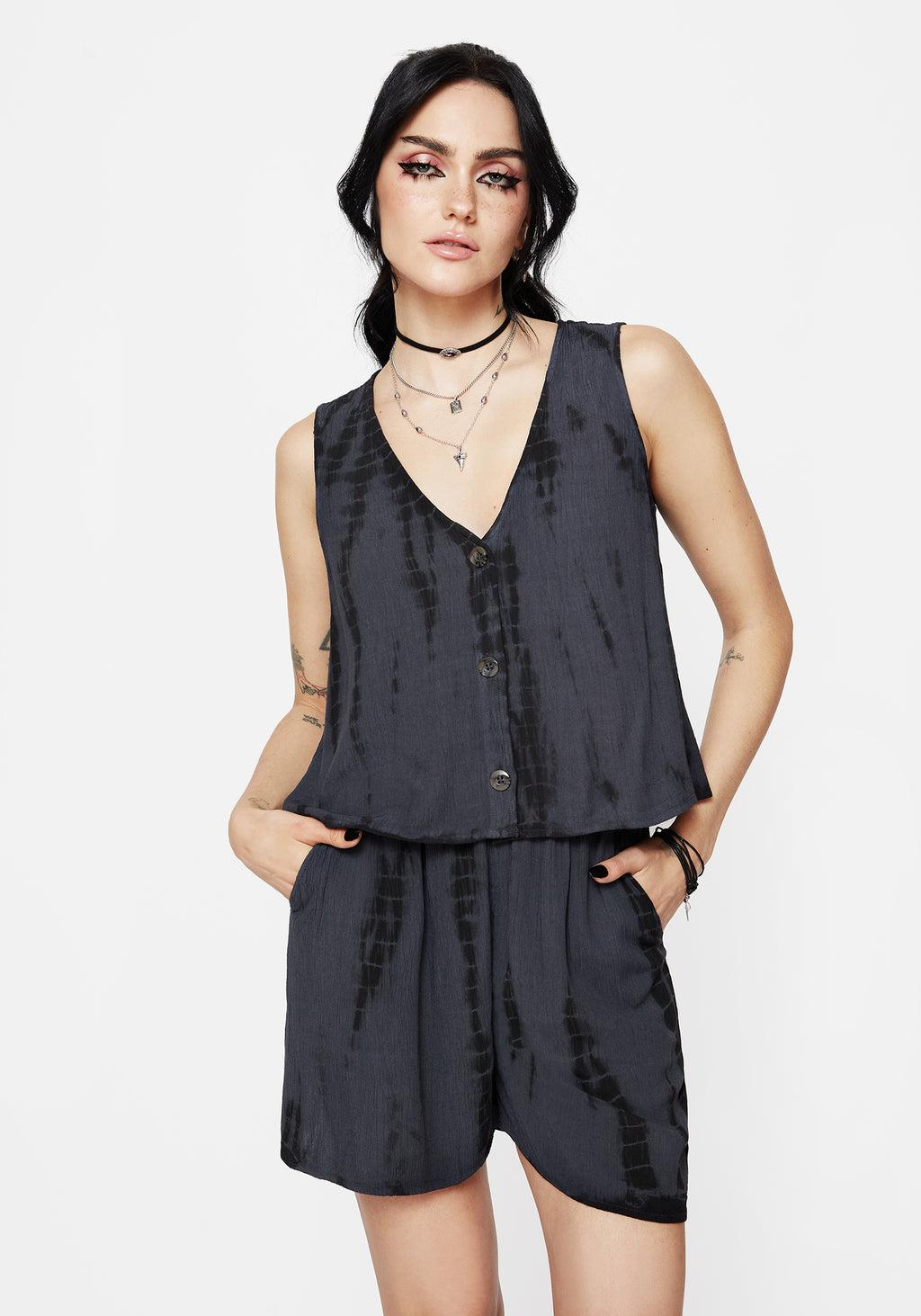 Aria Tie Dye Shorts Product Image