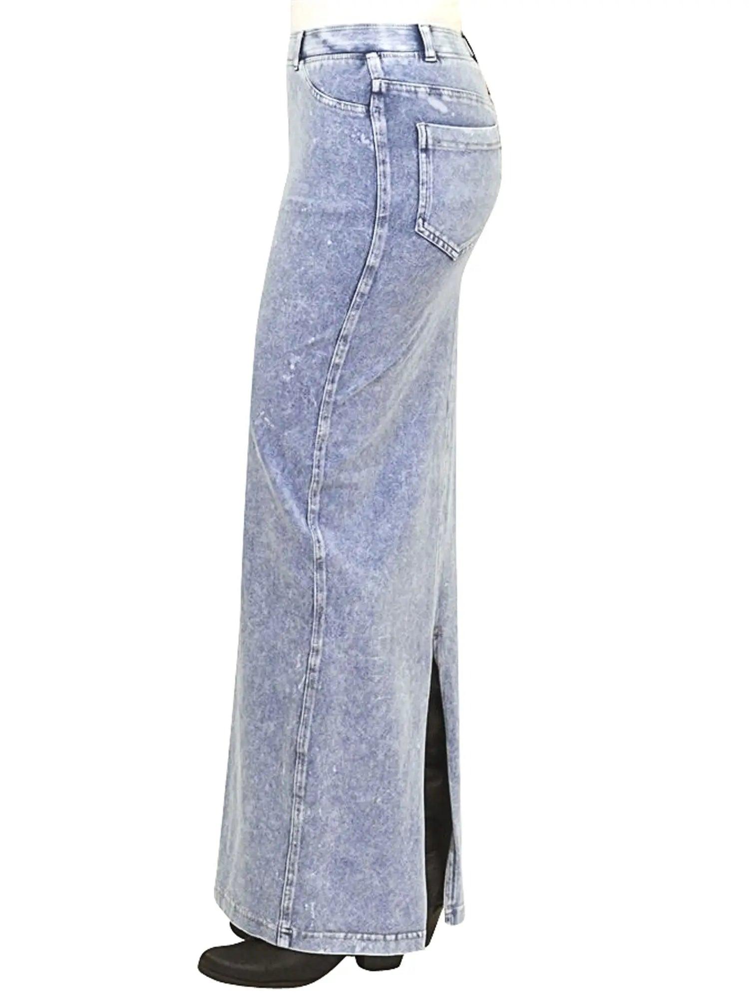 Hard Tail Long Pocket Slit Skirt WJ-111 Product Image