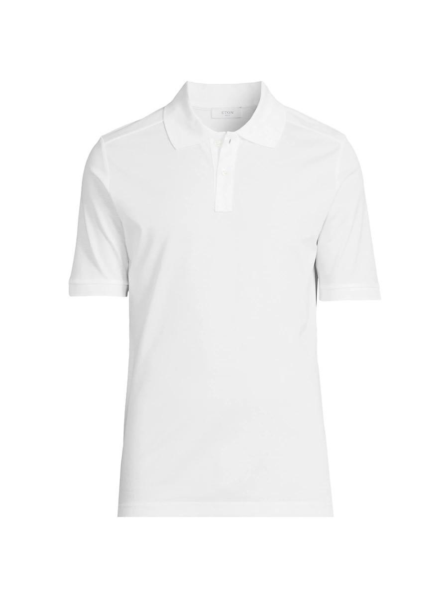Mens Cotton Piqu Polo Shirt Product Image