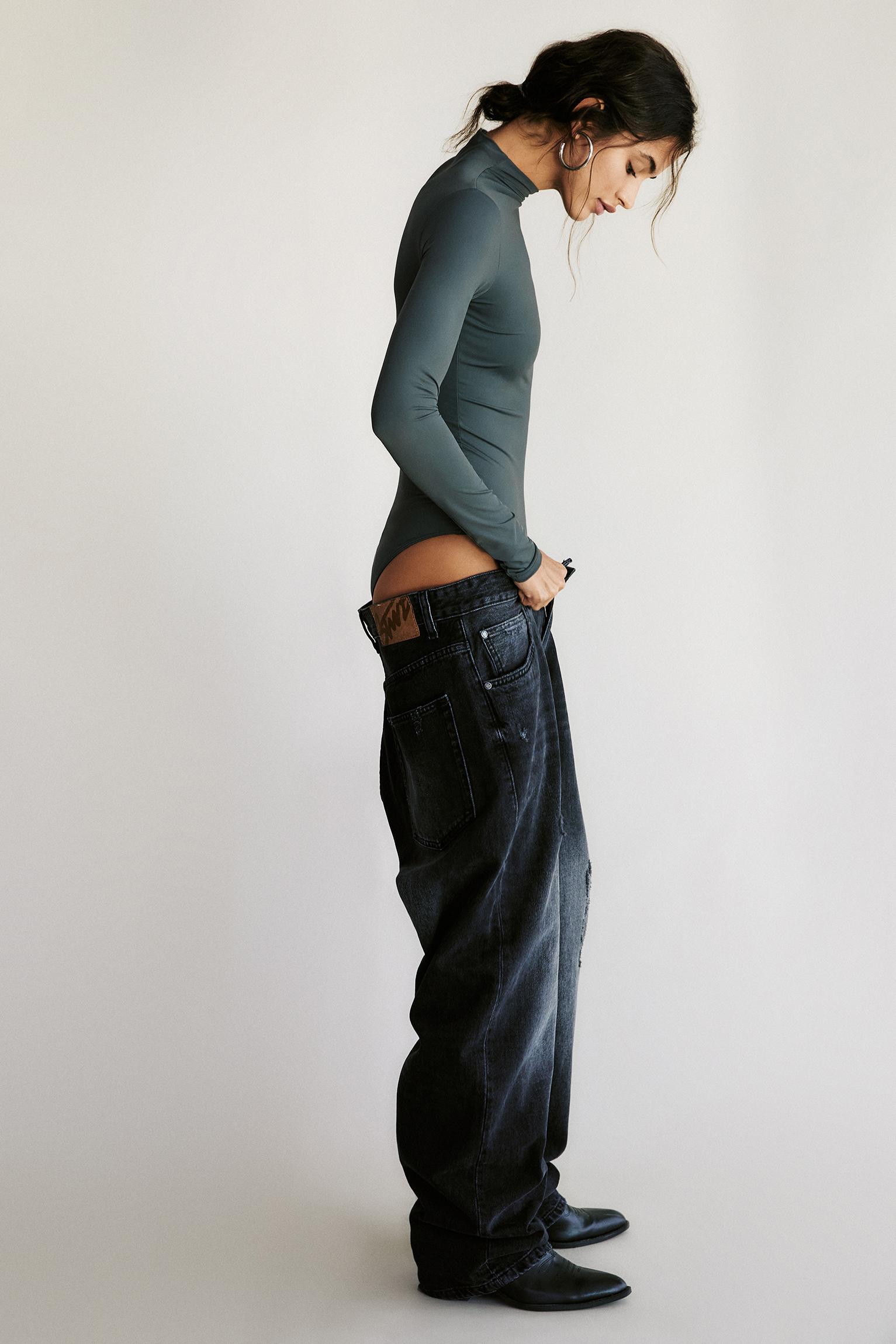 Long sleeve polyamide bodysuit Product Image