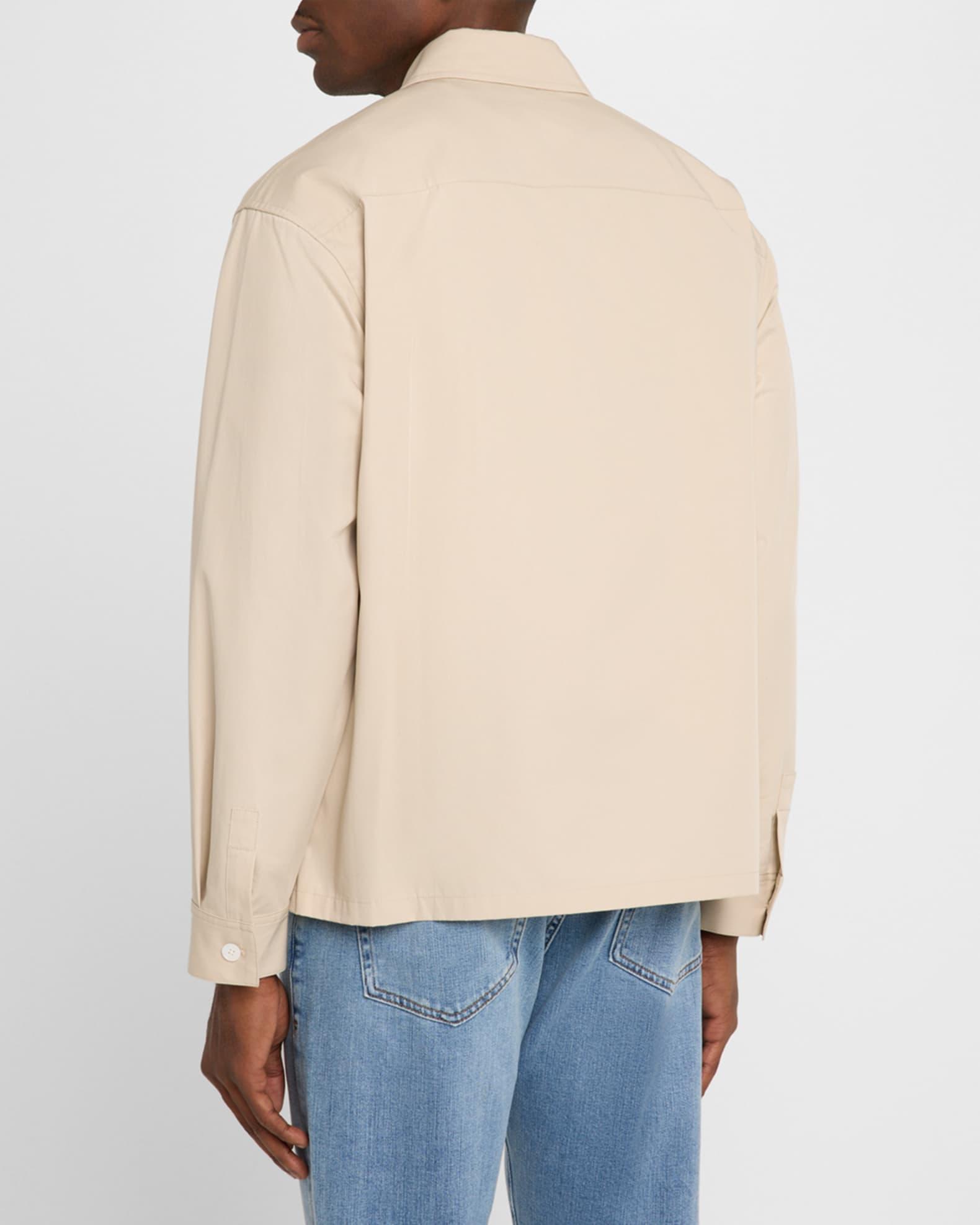 Men's Cotton Double-Pocket Overshirt Product Image