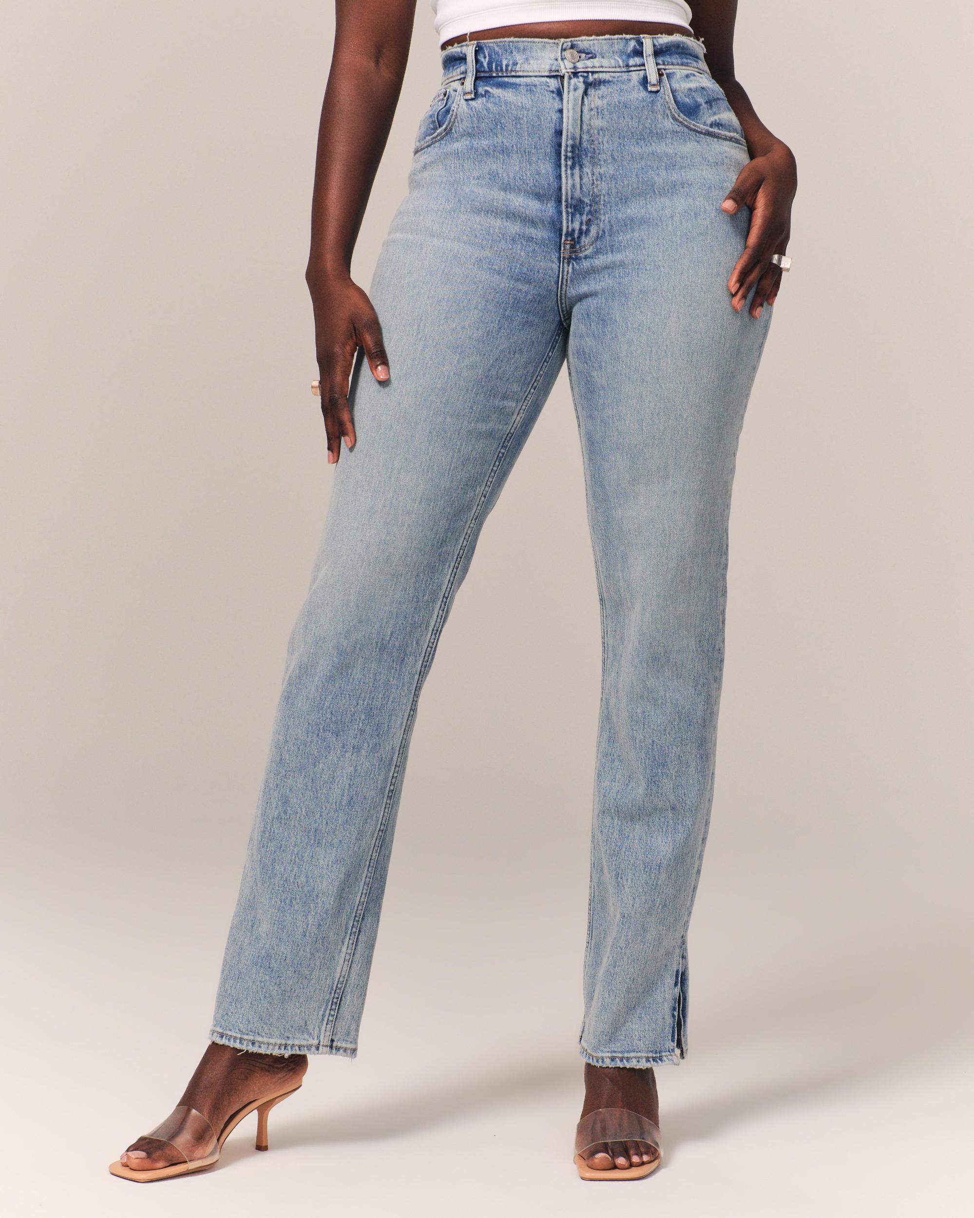 Curve Love Ultra High Rise 90s Straight Jean Product Image
