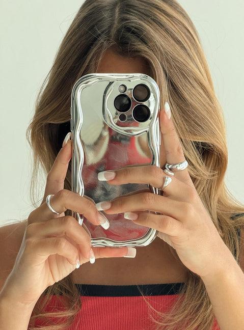 Run The World iPhone Case Silver Product Image