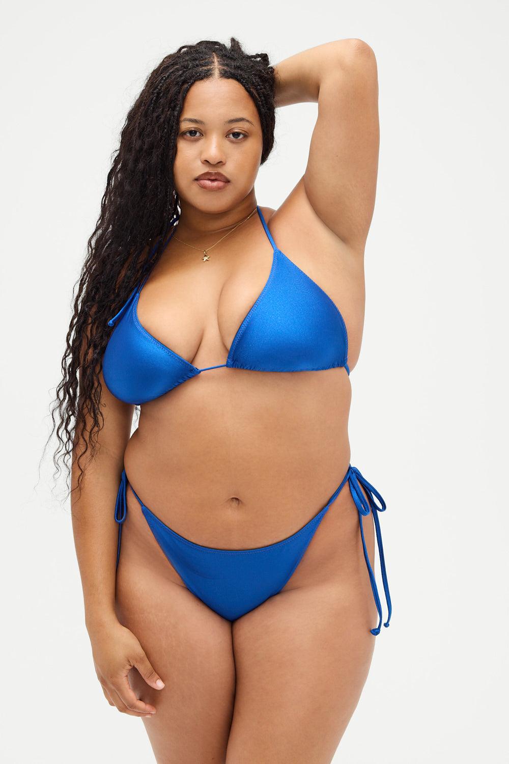 Divine Skimpy Bikini Bottom - Deep Blue Product Image