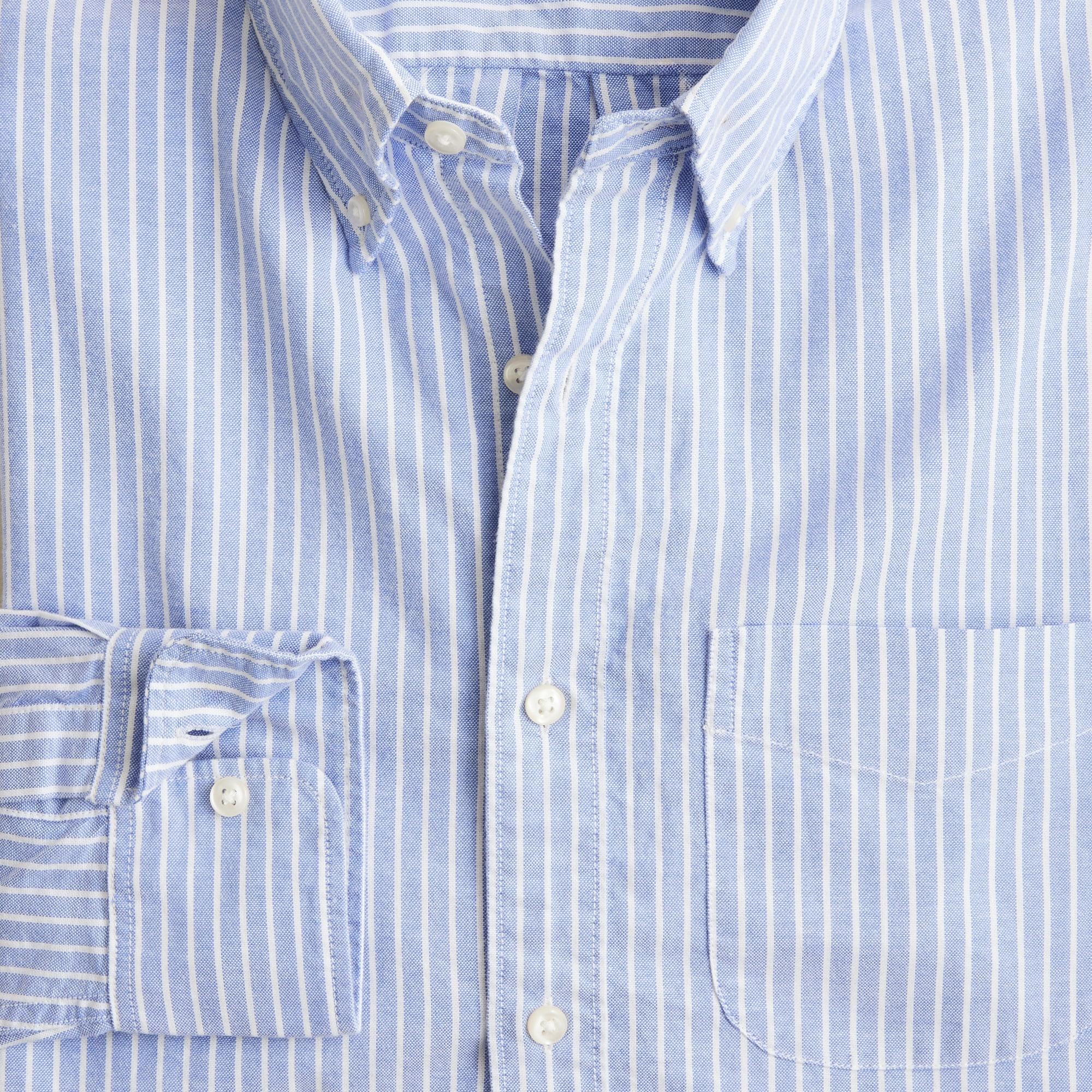 Broken-in organic cotton oxford shirt Product Image