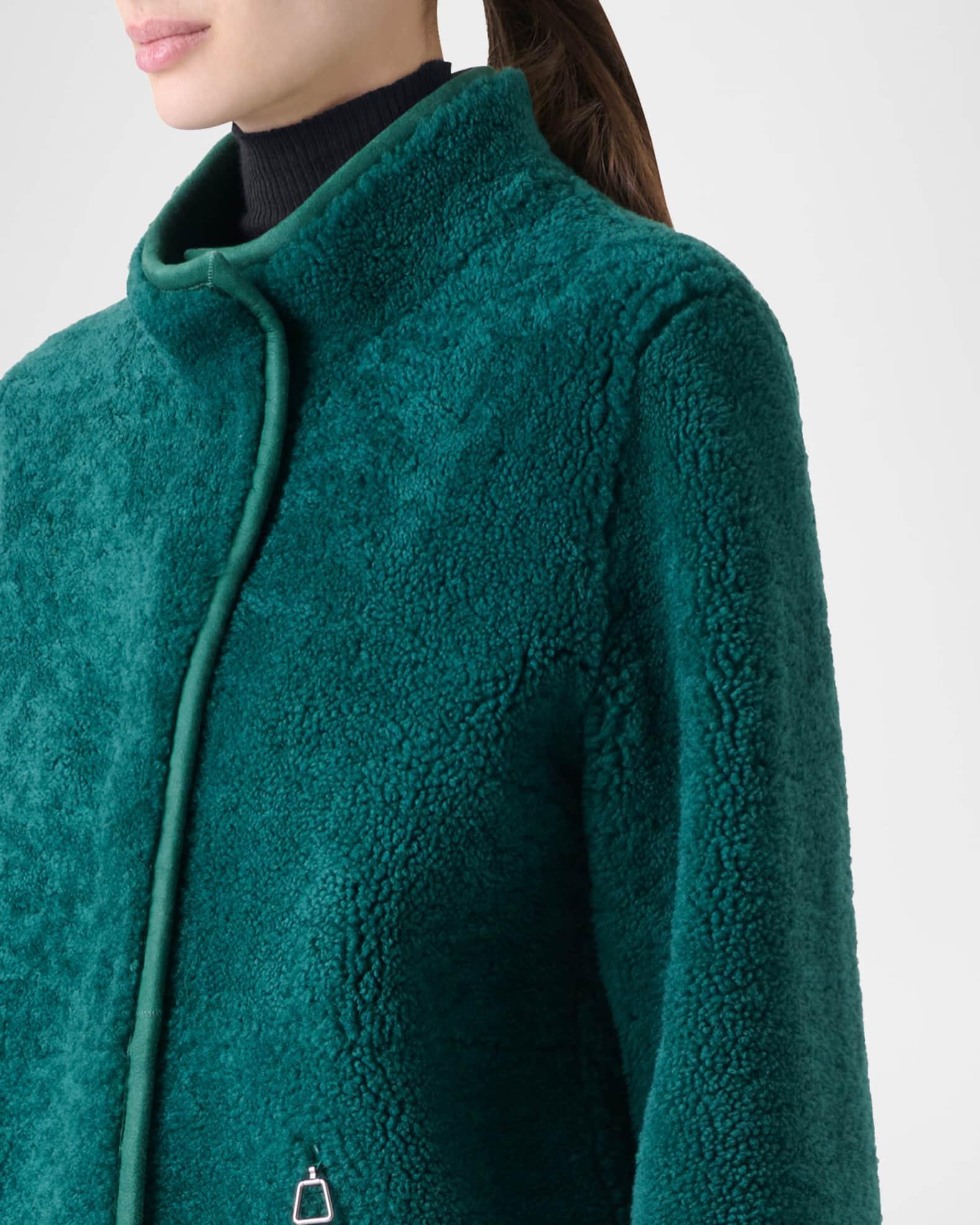 Dru Reversible Shearling and Leather Jacket Product Image