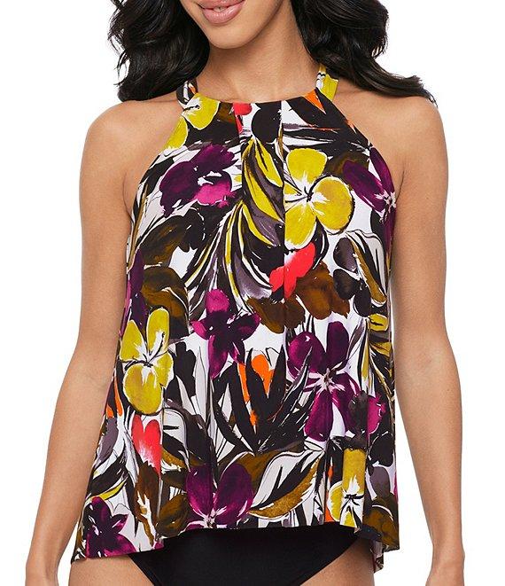 Magicsuit Solid Jersey Brief Shirred Swim Bottom Product Image