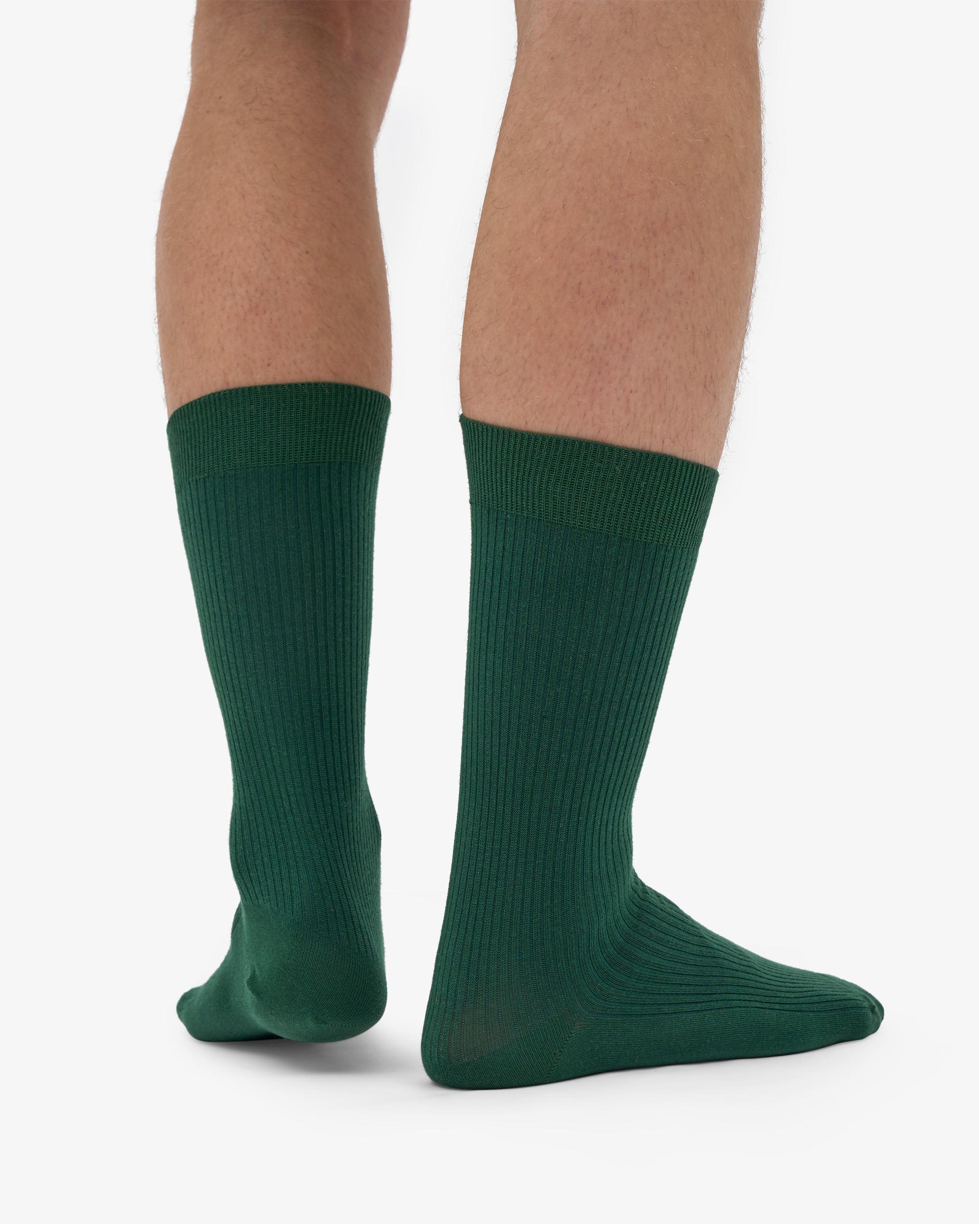 Classic Organic Sock - Emerald Green Product Image