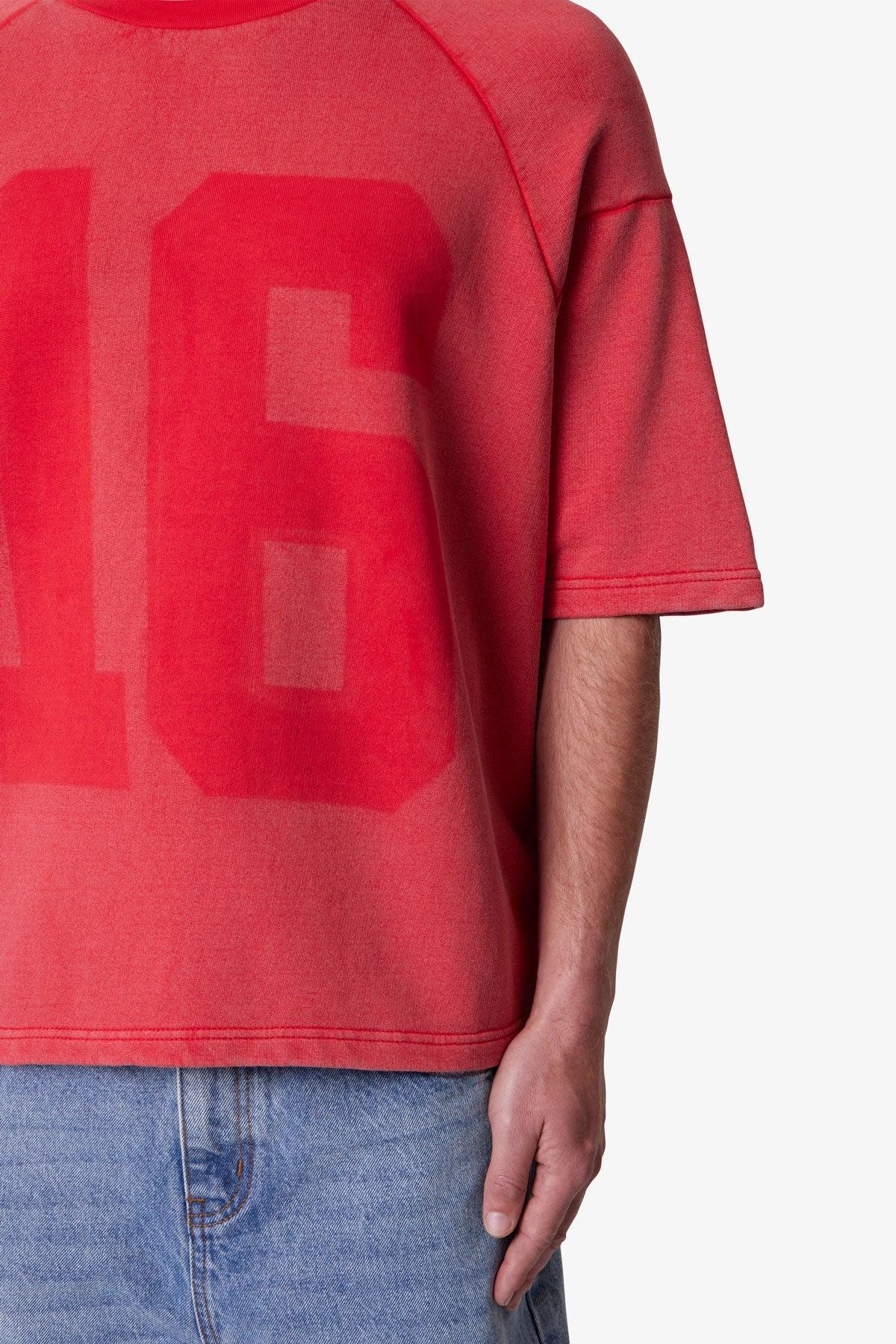 Vintage Terry Jersey Shirt - Red Product Image