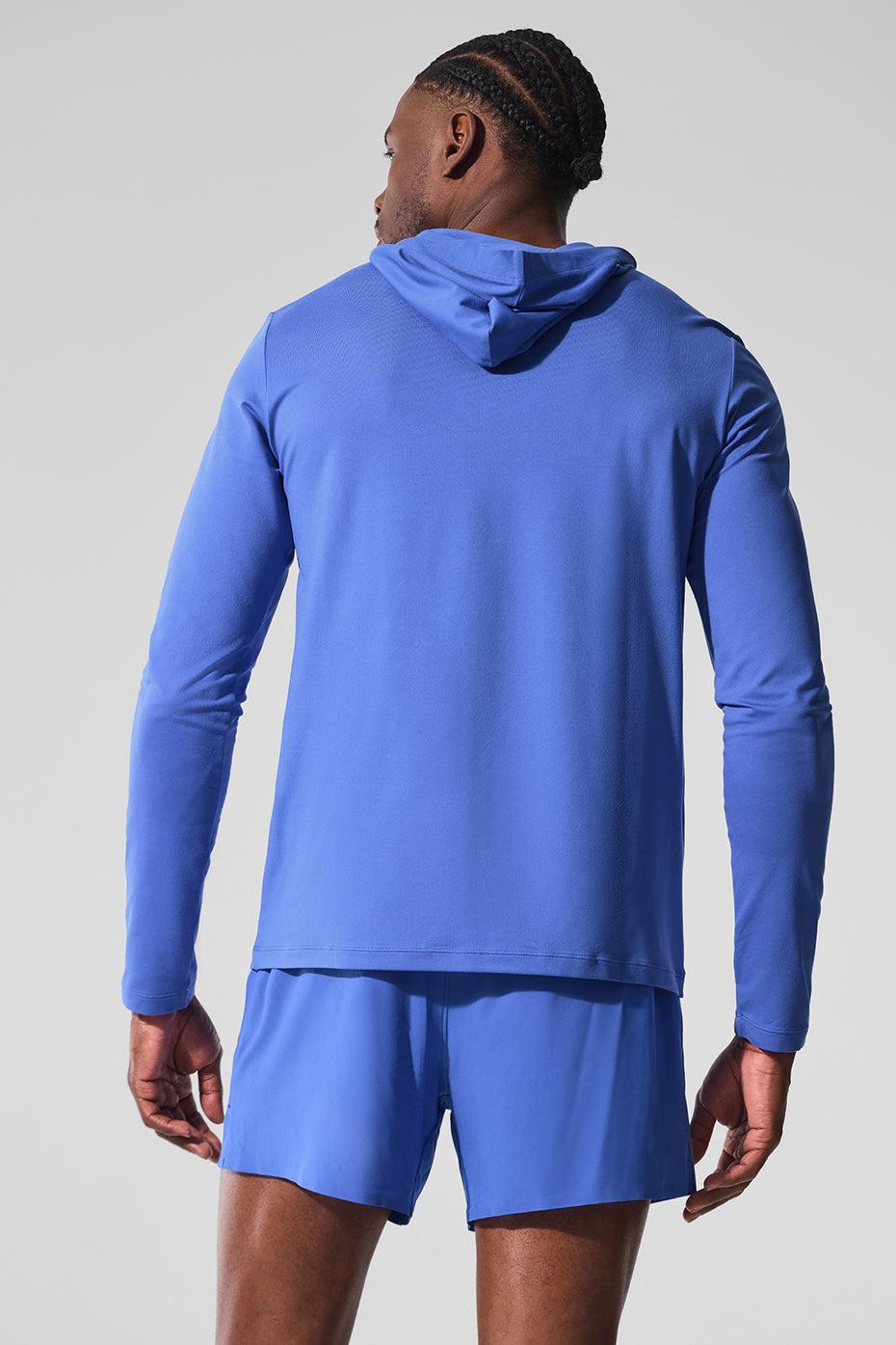 Conquer Reform Long Sleeve With Hood - Marathon Blue Product Image