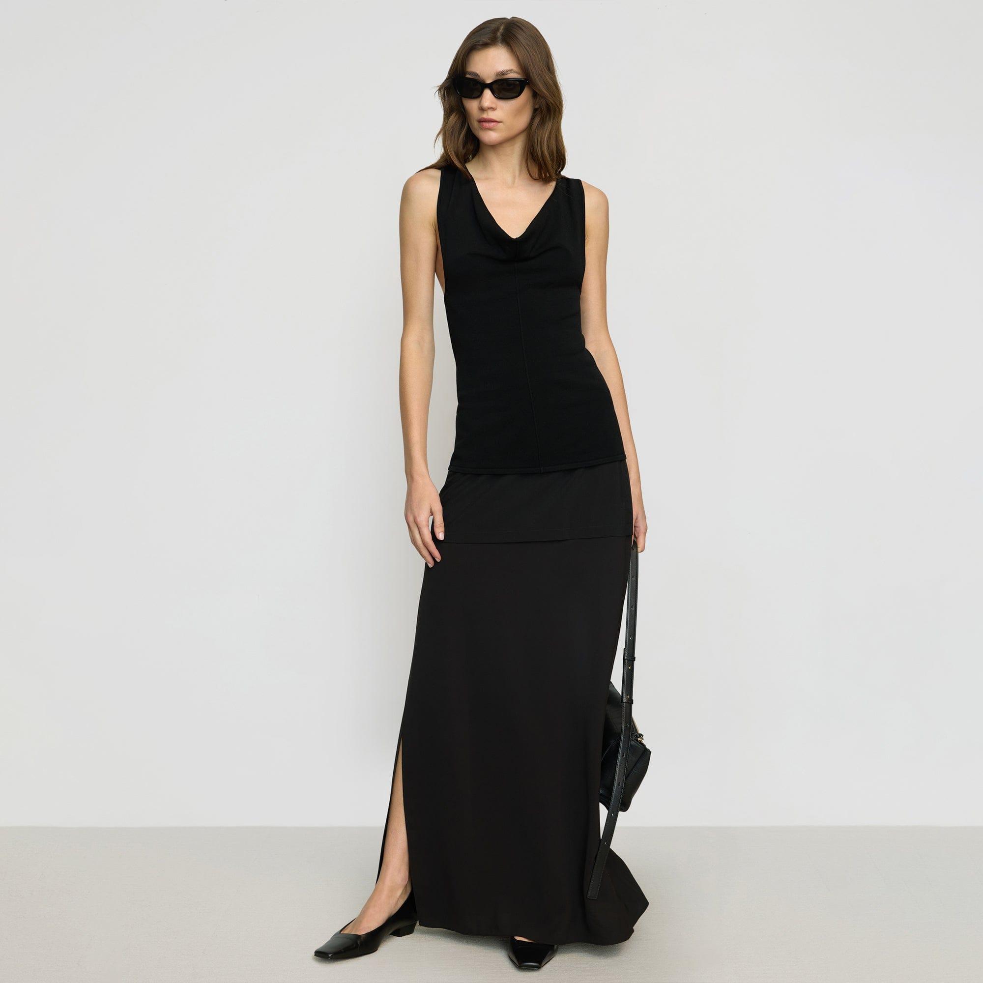 Augusta Tiered Maxi Skirt Product Image