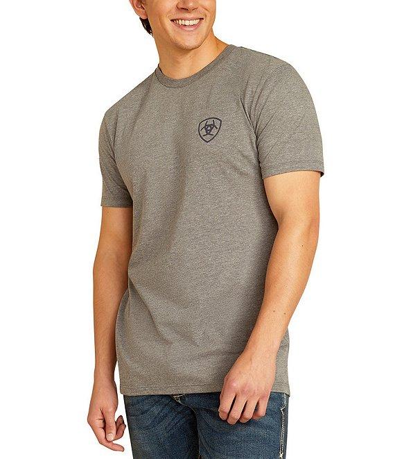 Ariat Southwestern Longhorn Short Sleeve Graphic T-Shirt Product Image