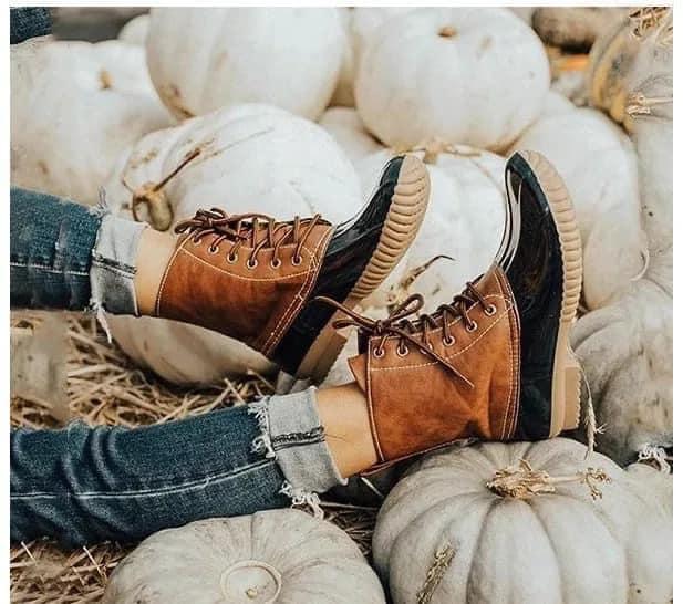 11120   Lace-Up & Slip-On Duck Boots Product Image