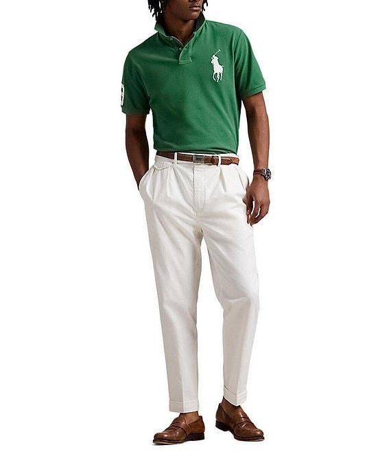 Polo Ralph Lauren Classic Fit Big Signature Pony Mesh Short Sleeve Polo Shirt Product Image