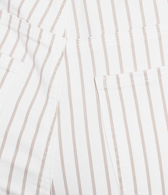 NYDJ Plus Size High Rise Straight Leg Relaxed Fit Cropped Stretch Denim Jeans Product Image