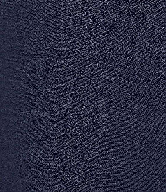 M Made in Italy Woven Boat Neck Long Sleeve Top Product Image