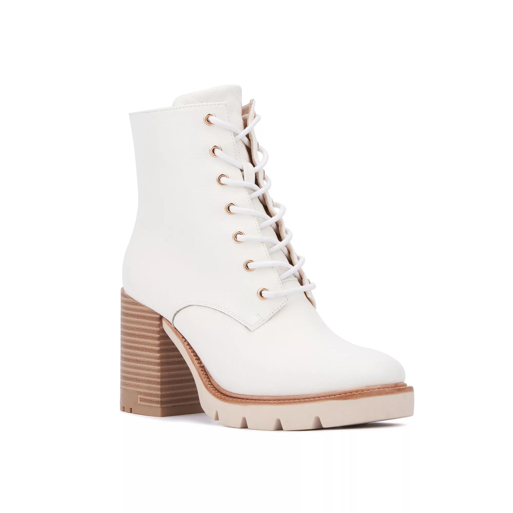 New York & Company Gigi Women's Boots, Size: 8.5, Ivory Product Image