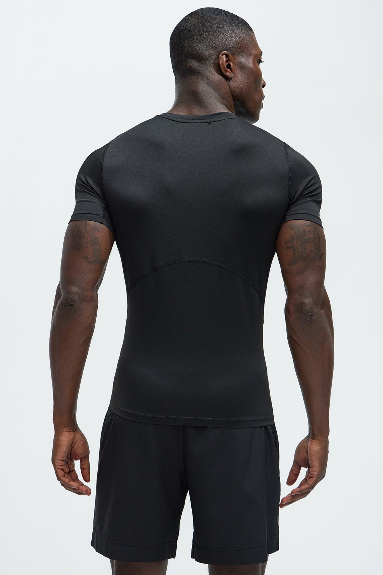 Vital Compression Tee - Black Product Image