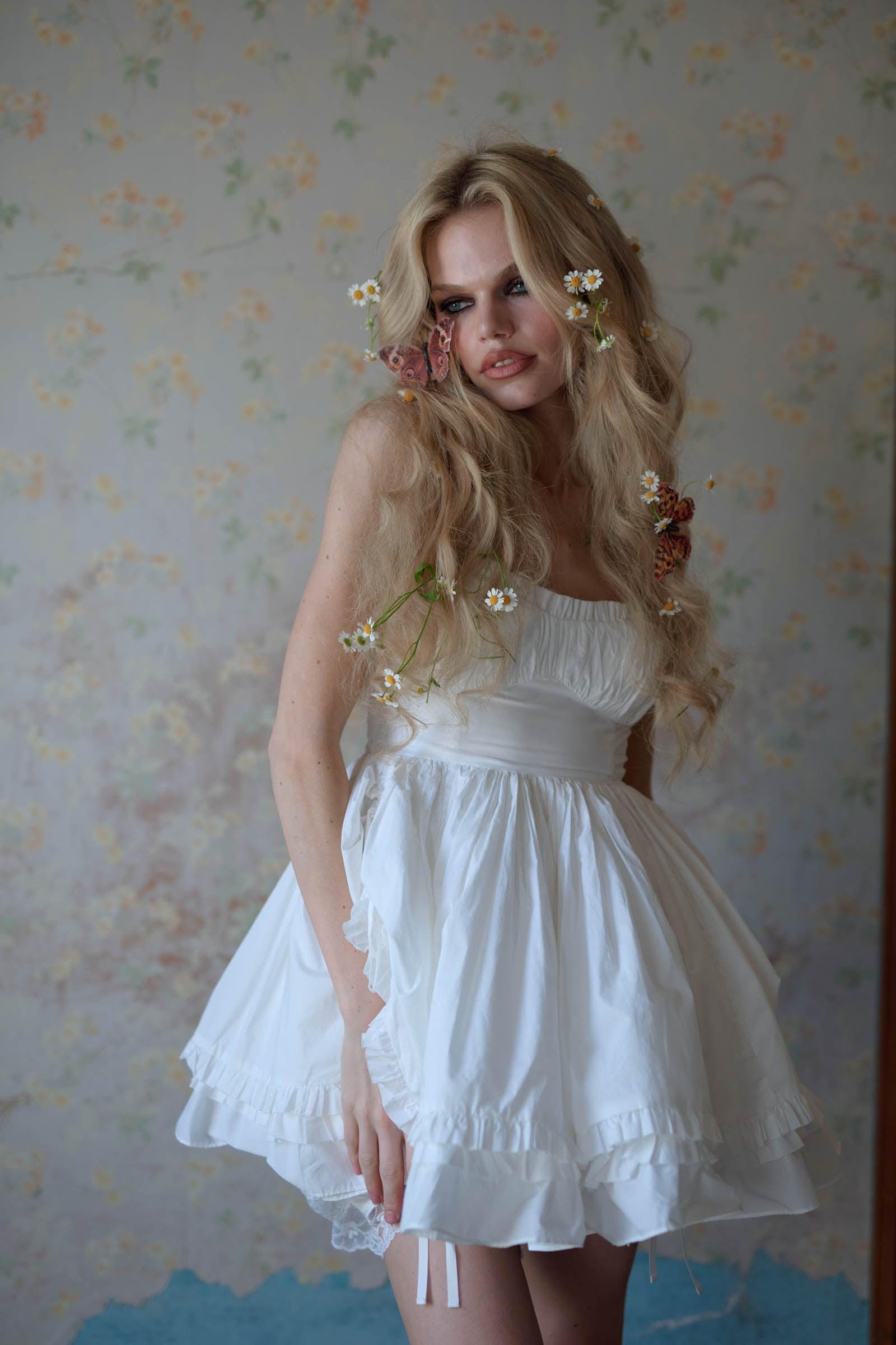 The Ivory Little Lamb Dress Product Image