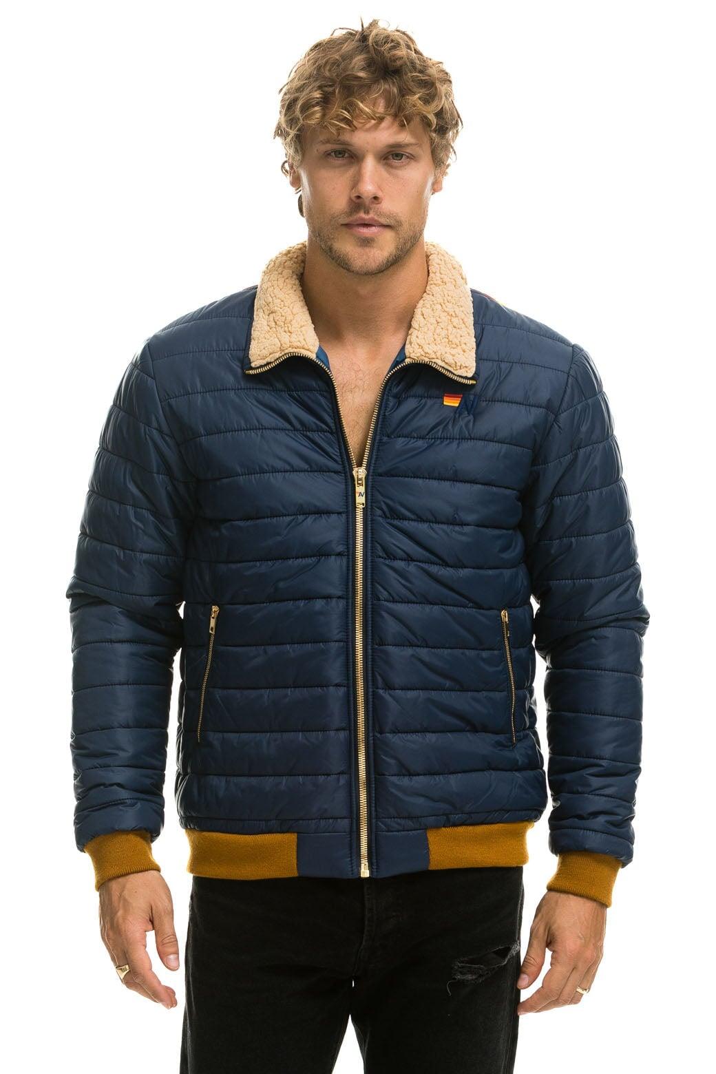 SUNBURST JACKET - NAVY Male Product Image