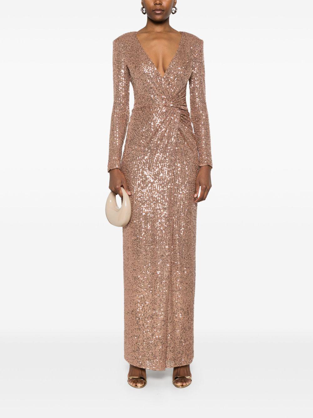 sequinned gown Product Image