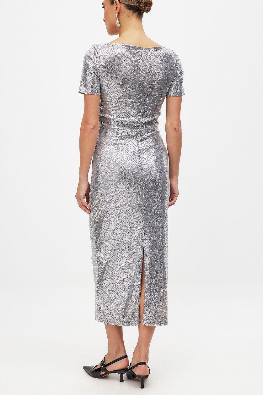Sequin Midi Dress Product Image