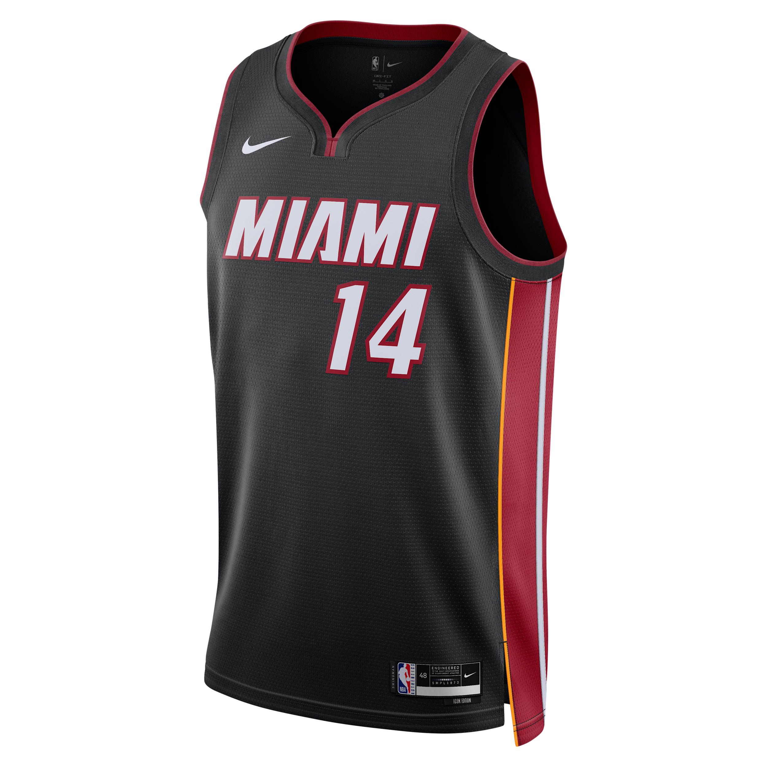 Miami Heat Icon Edition Nike Mens Dri-FIT NBA Swingman Jersey | DN2011-011 Product Image