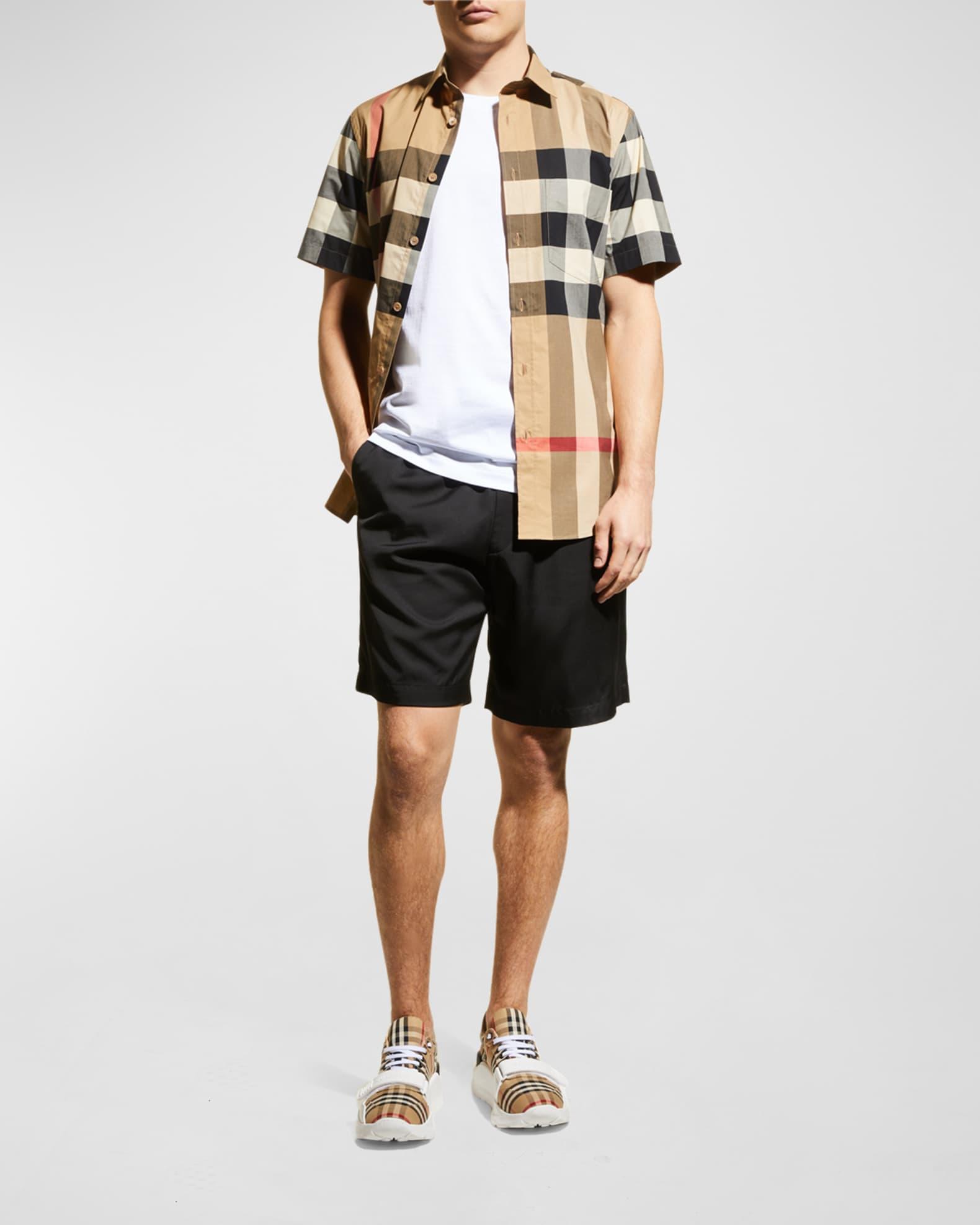 Mens New Ramsey Check Sneakers Product Image