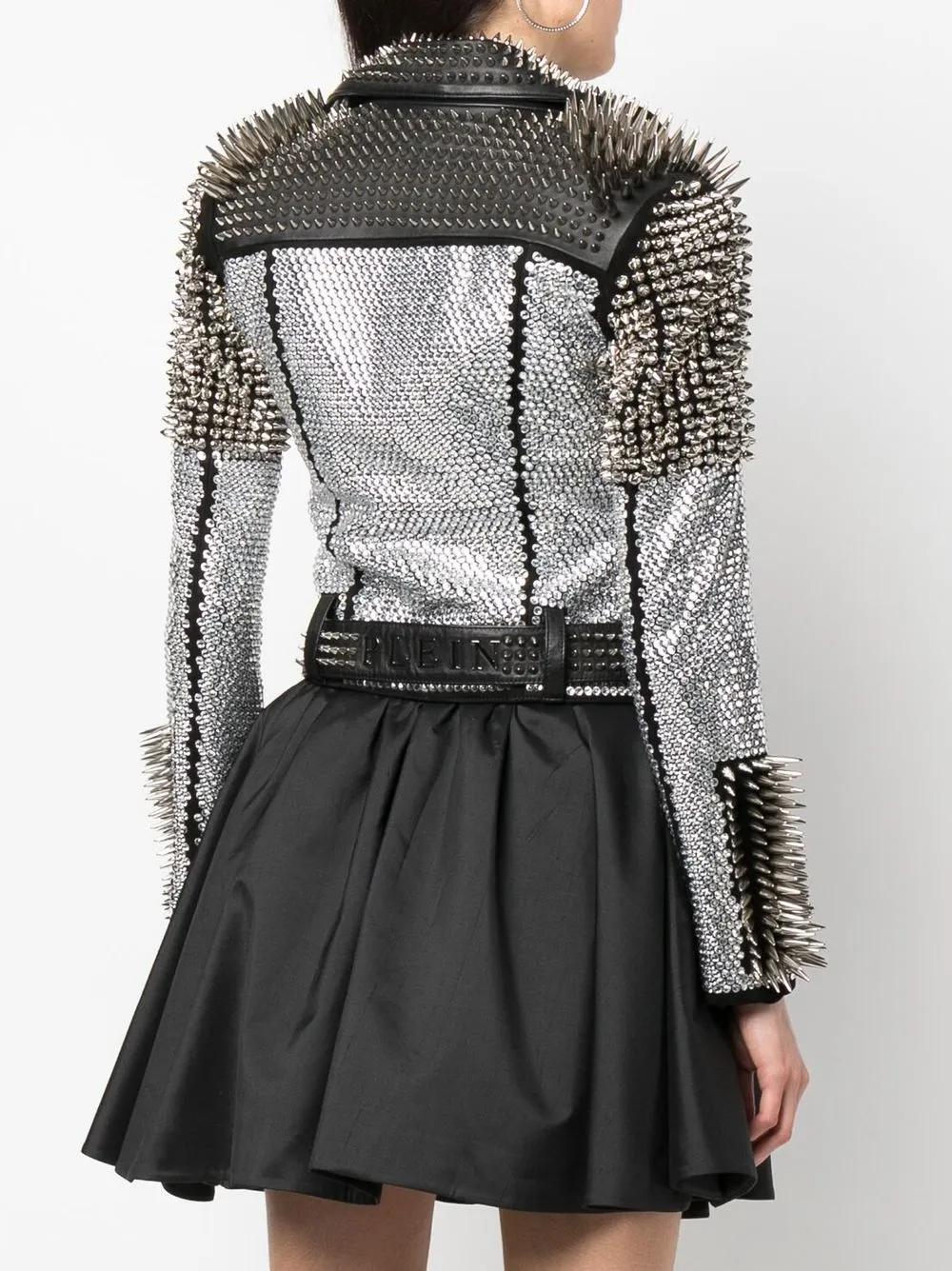 crystal studded jacket Product Image