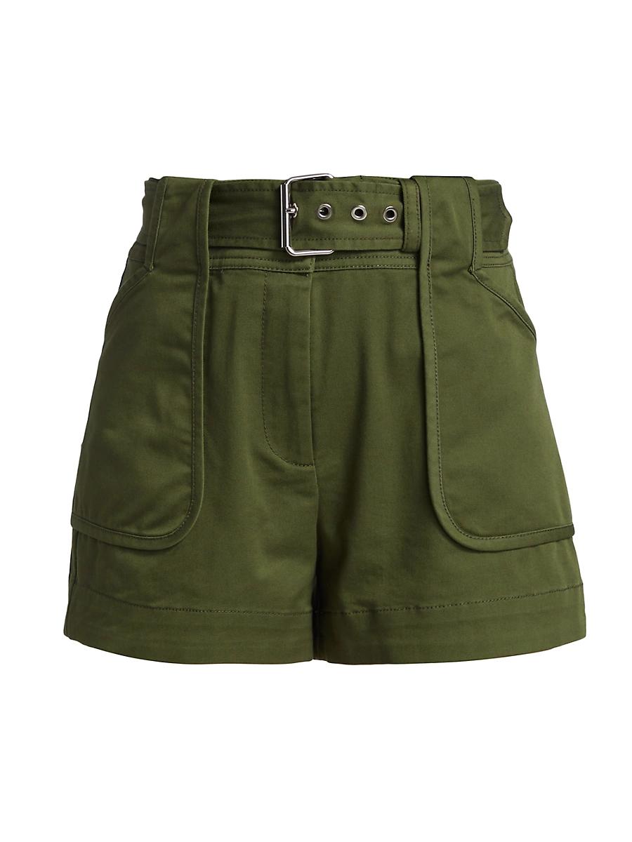 Womens Montery Belted Shorts Product Image