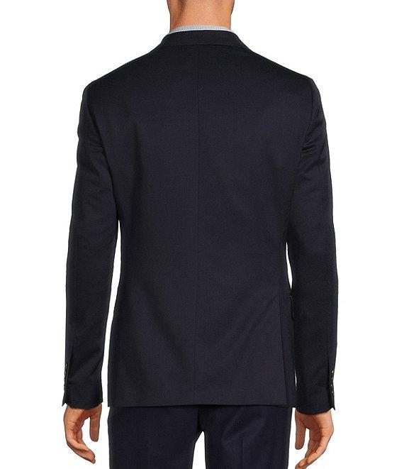 Hart Schaffner Marx Modern Fit Solid Navy Wool Blend Sportcoat Product Image