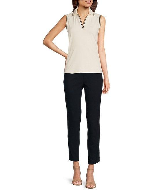 J.McLaughlin Romily Cloth Knit Elastic Waistband Golf Pants Product Image