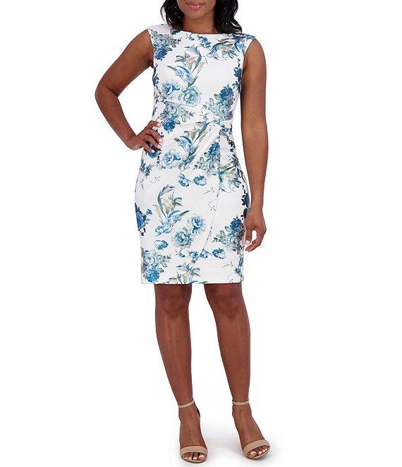 Jessica Howard Floral Print Sheath Dress Product Image