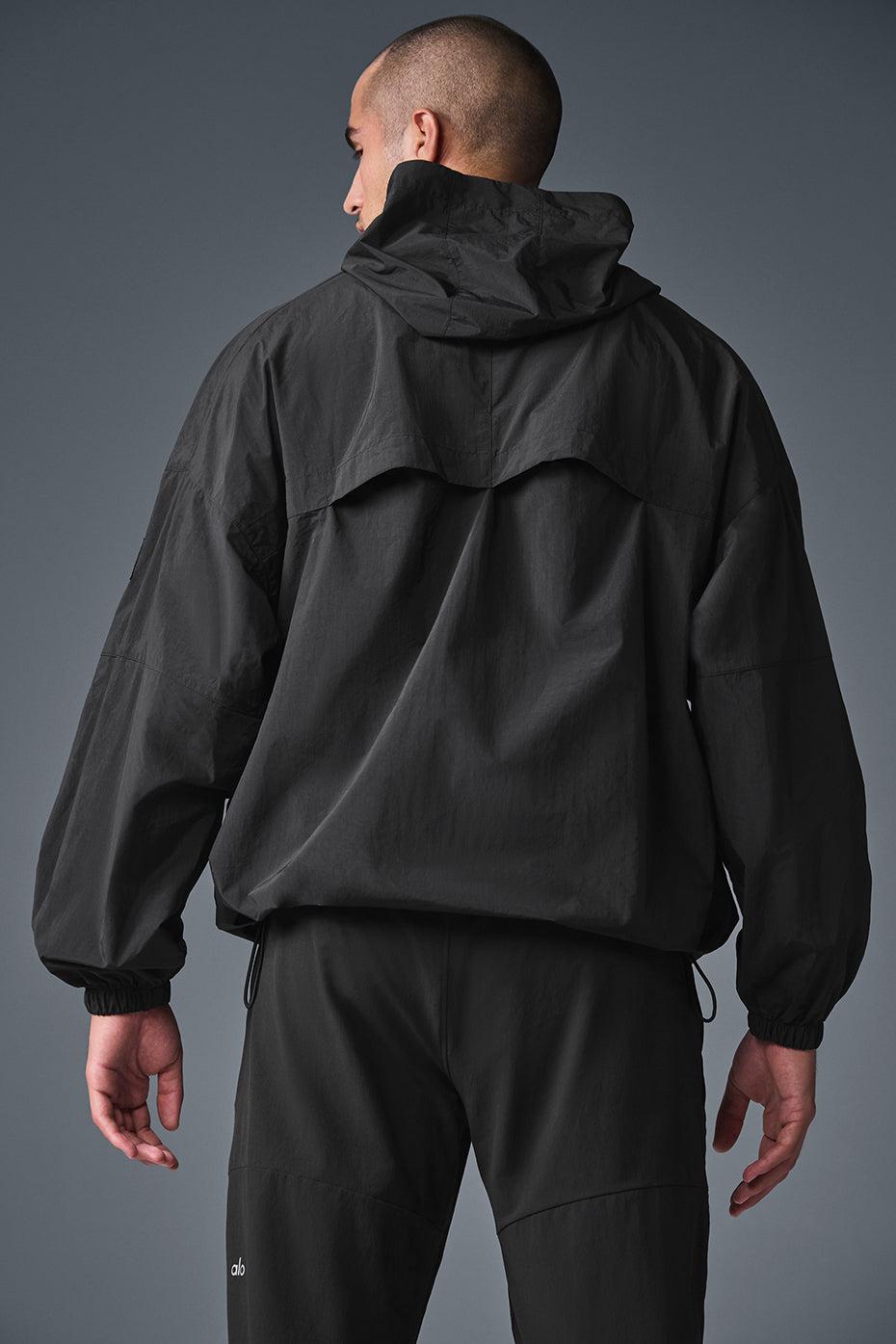 Vantage Nylon Ripstop Track Jacket - Black Product Image