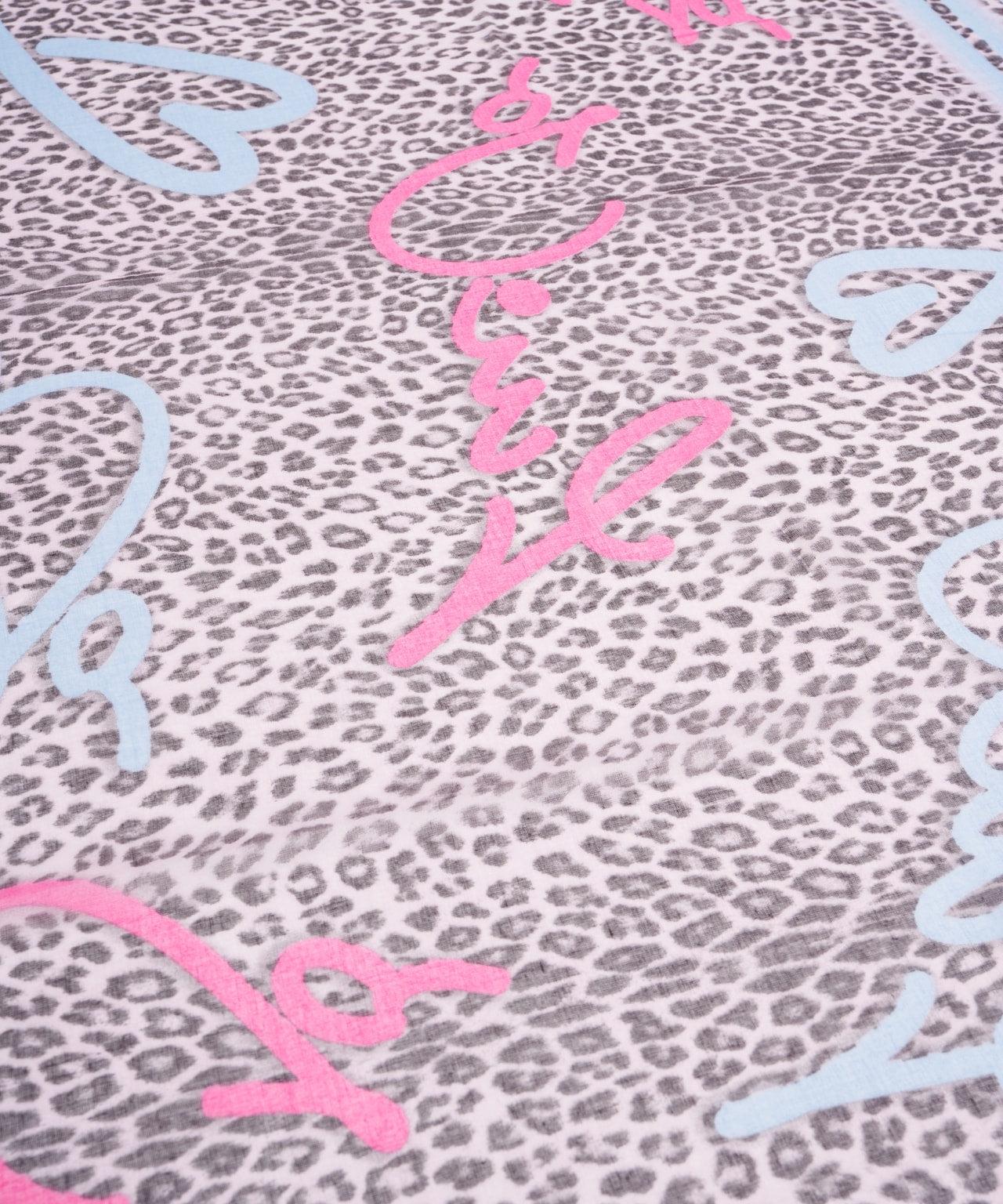 Scarf with animal print Product Image