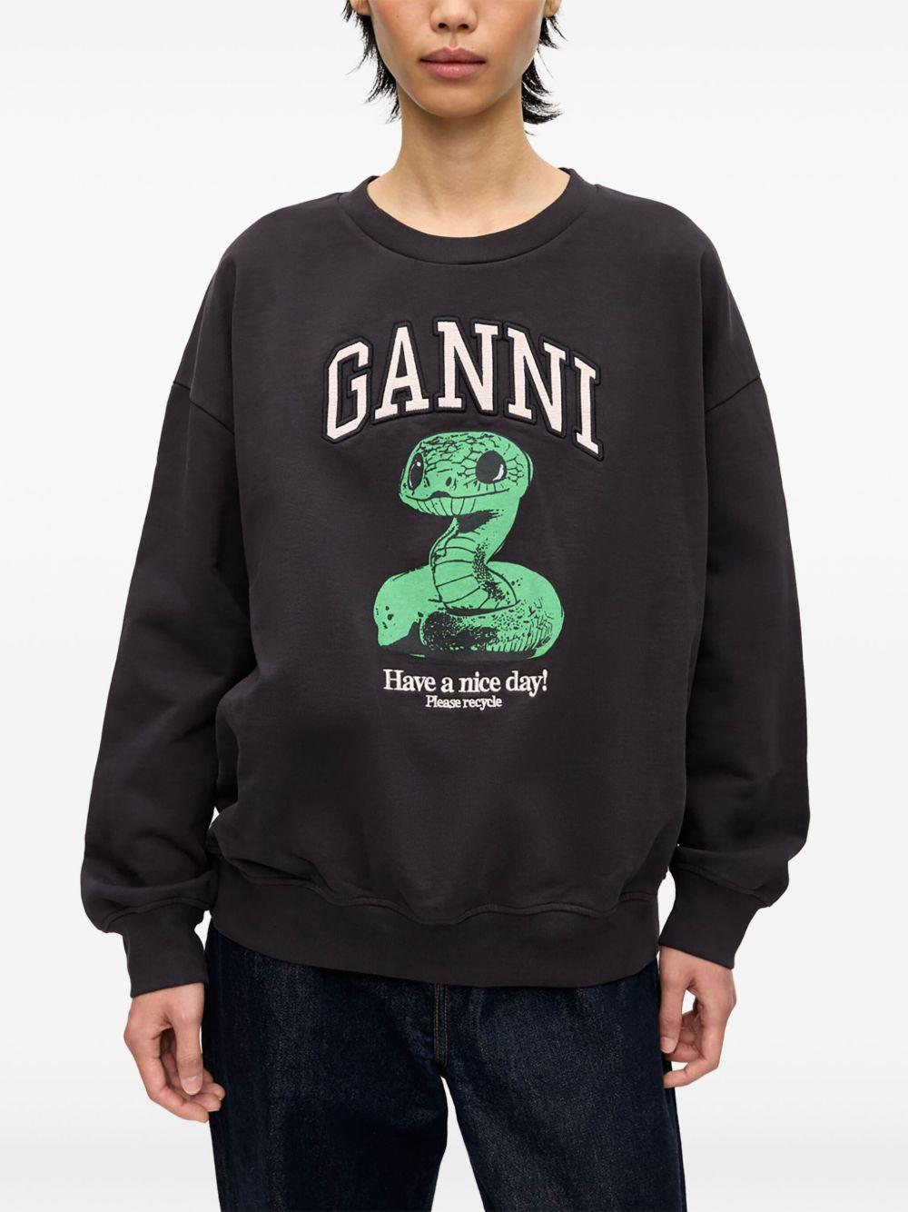 logo-print sweatshirt  Product Image