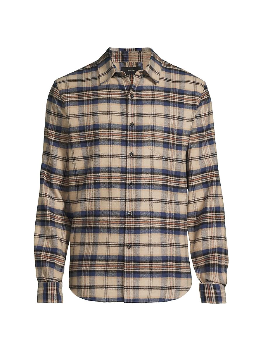 Mens Hasley Plaid Button-Front Shirt Product Image