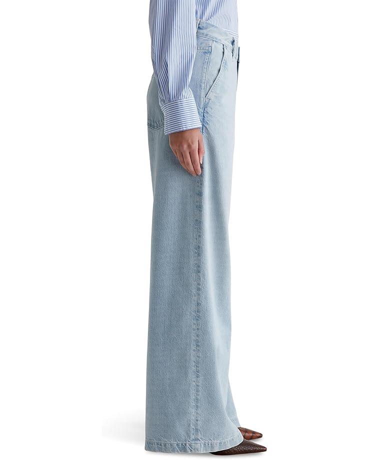 Stella Mid Rise Wide Leg Palazzo Jeans in Nautical Mile Product Image