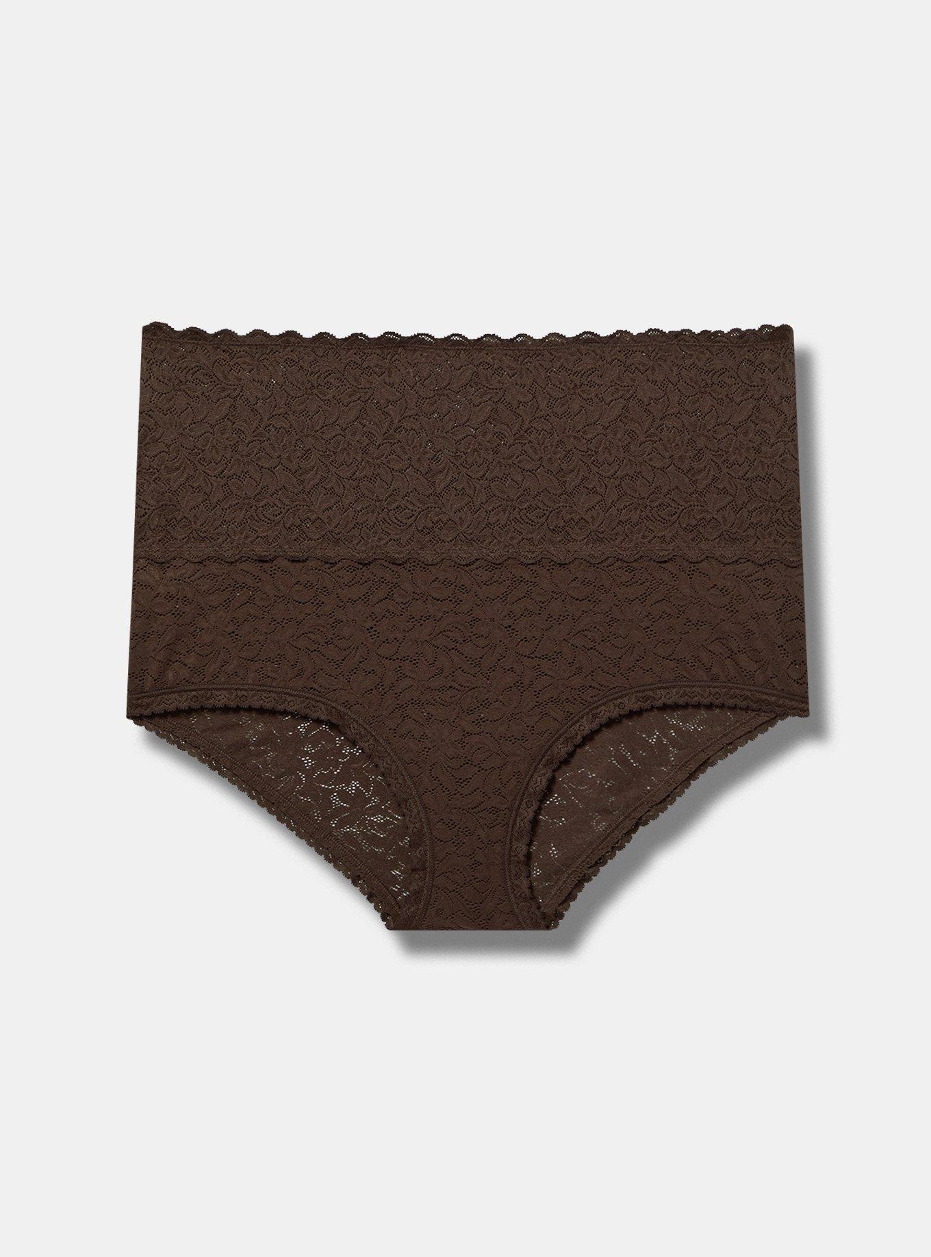 4-Way Stretch High-Rise Lace Panty Product Image