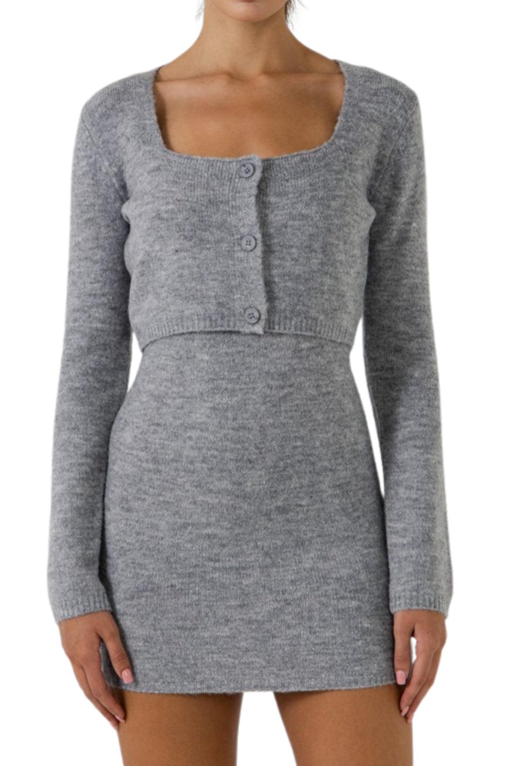 Cropped Cardigan Product Image