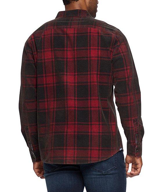 Flag and Anthem Long Sleeve Tuckerman Vintage Plaid Corduroy Shirt Product Image