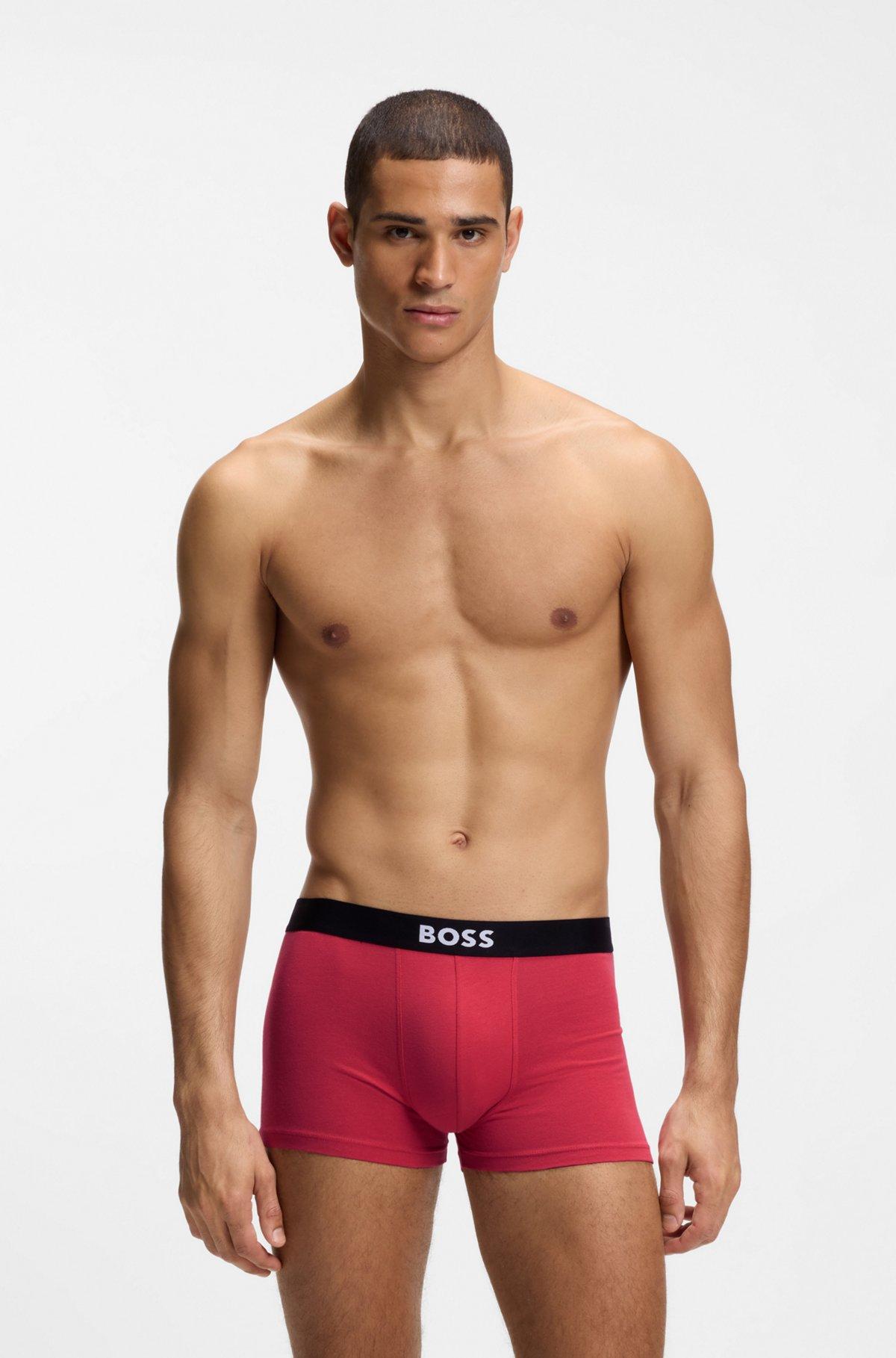 Three-pack of stretch-cotton trunks Product Image