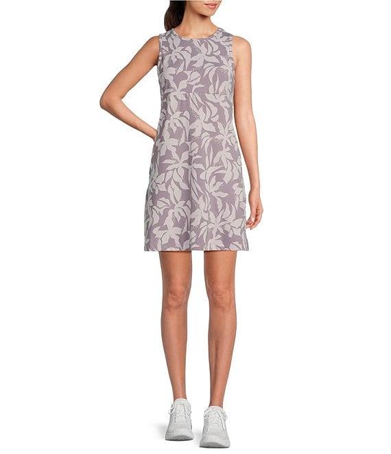 Columbia Printed Crew Neckline Sleeveless Dress Product Image