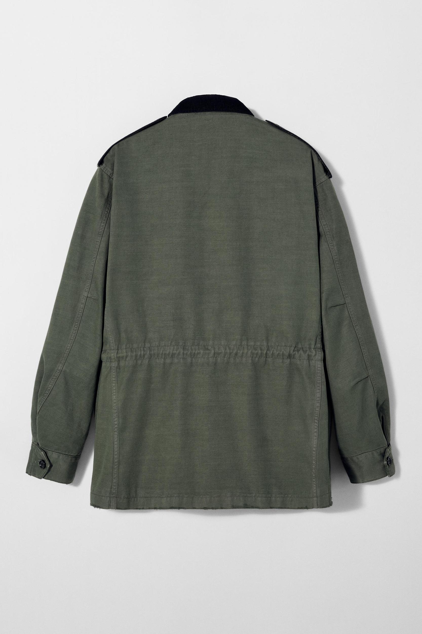 WASHED PARKA BOBBY GILLESPIE X ZARA Product Image