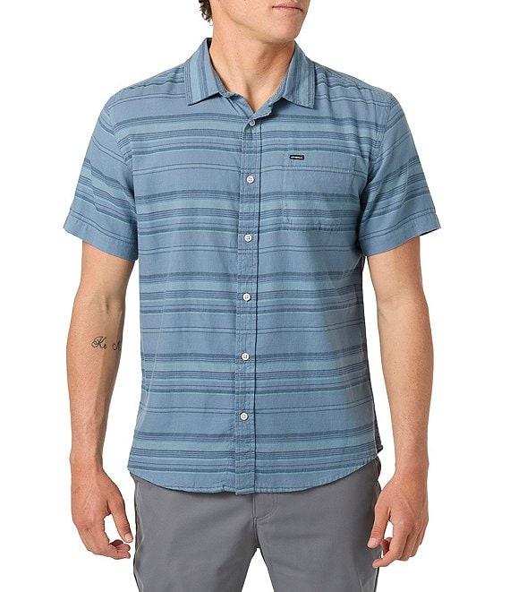 O'Neill Seafaring Stripe Short Sleeve Woven Shirt Product Image