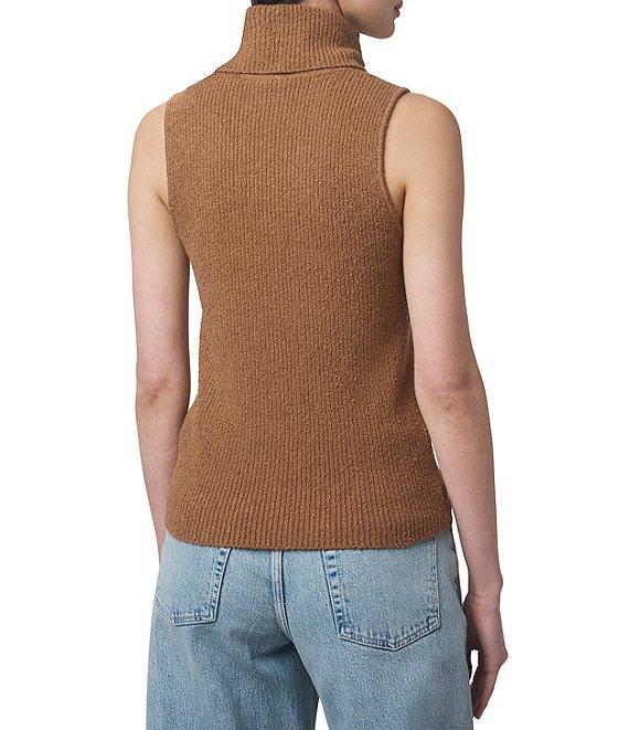 Splendid X Cella Jane Blog Boucle Knit Turtleneck Sleeveless Tank Top Product Image