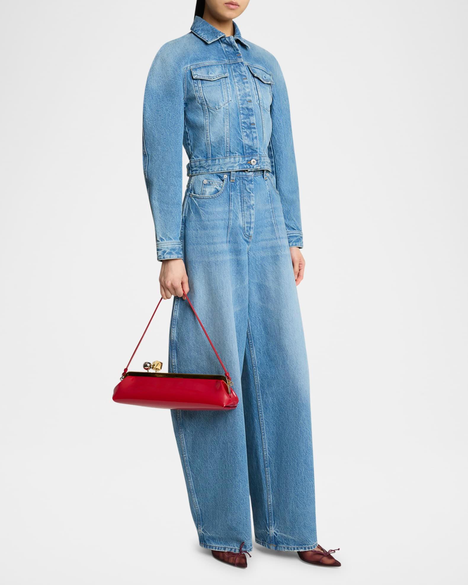 La Pochette Salon Leather Shoulder Bag Product Image