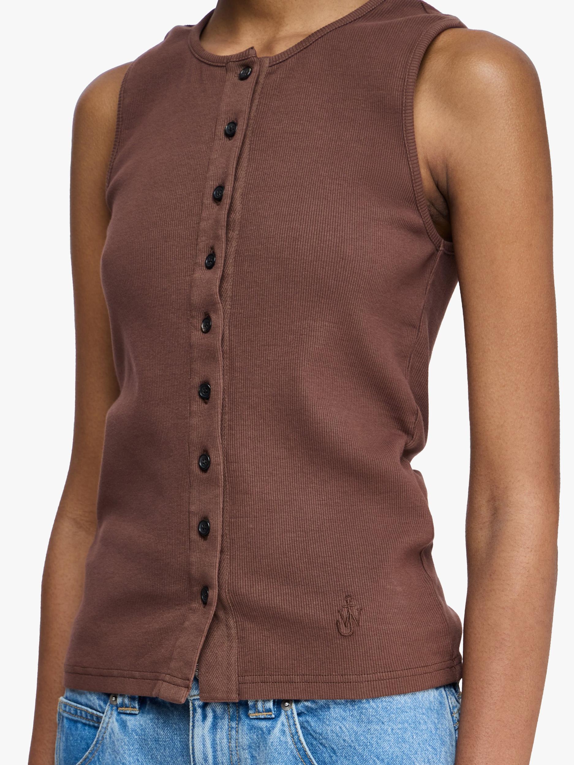 BUTTON DETAIL TANK TOP Product Image