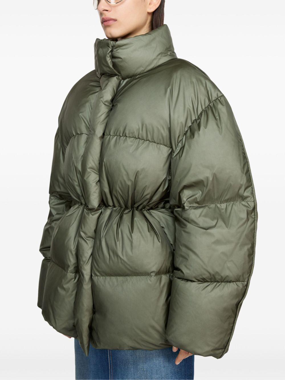 fitted-waist puffer jacket Product Image